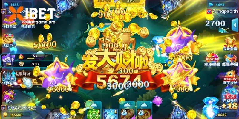 Game bắn cá ăn xu cung cấp đa dạng các loại vũ khí